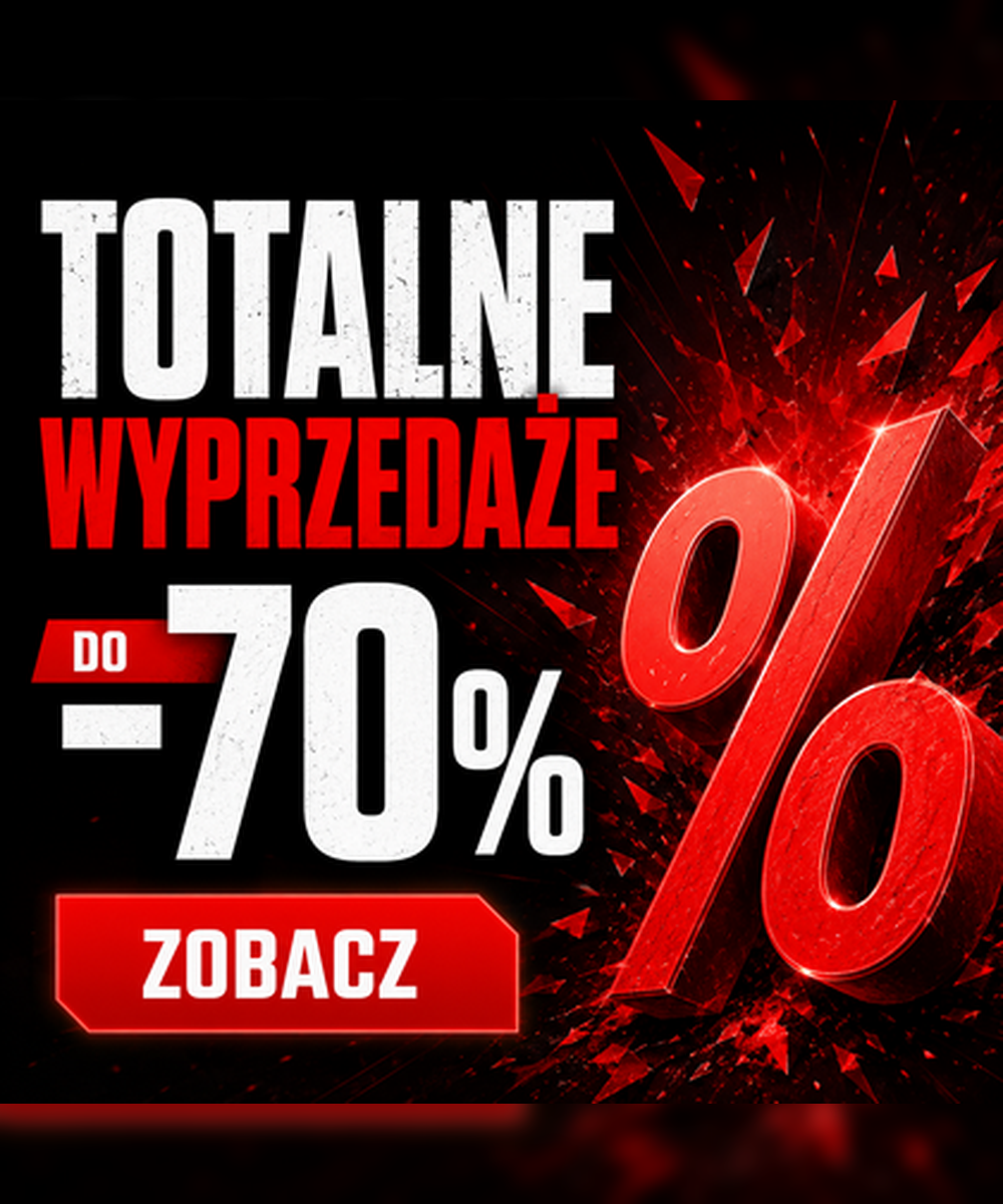 Totalne wyprzedaże do -70%
